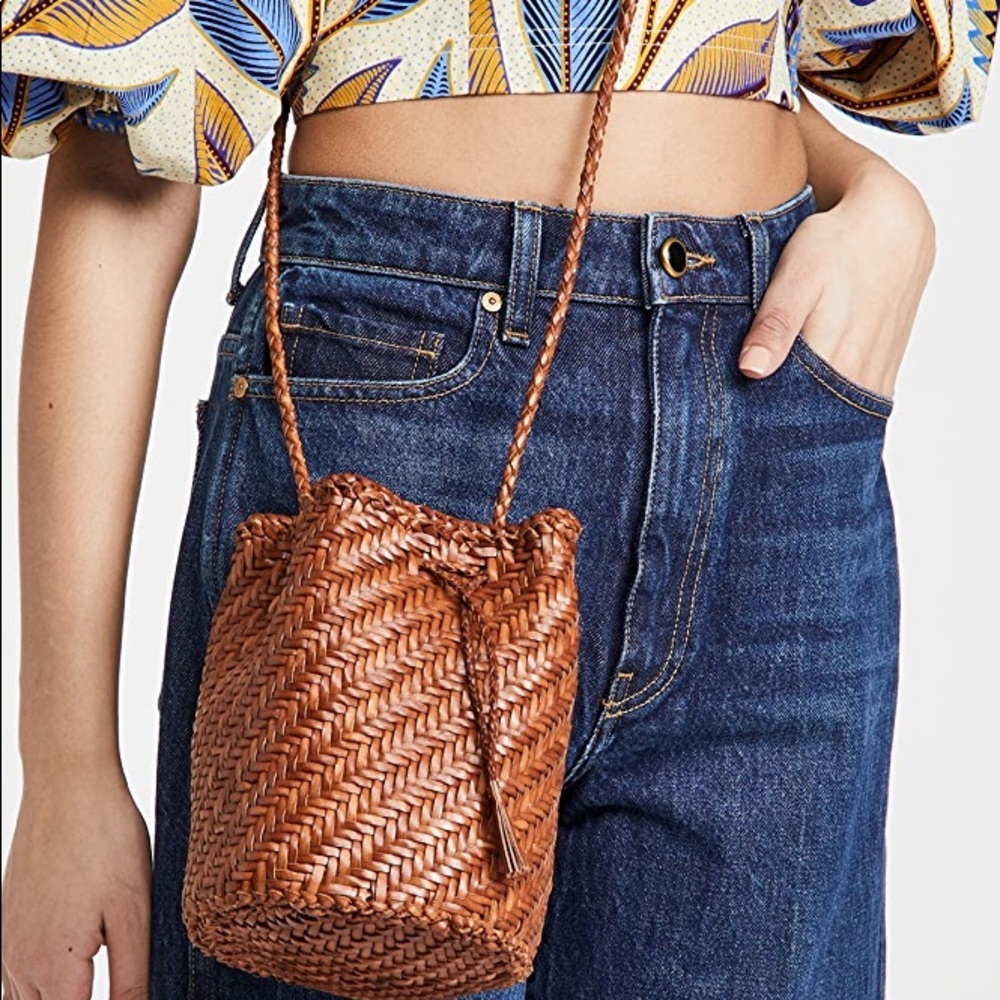 Dragon Diffusion Pom Pom Cross-Body Bag